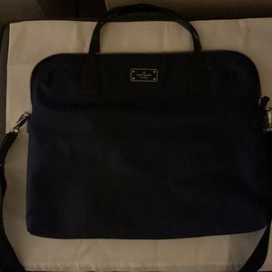 Kate Spade laptop bag in dark blue. Used once.